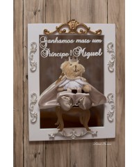 Porta Maternidade Urso Principe